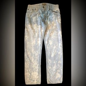 Decree Mens Acid Washed Jeans 32X32
